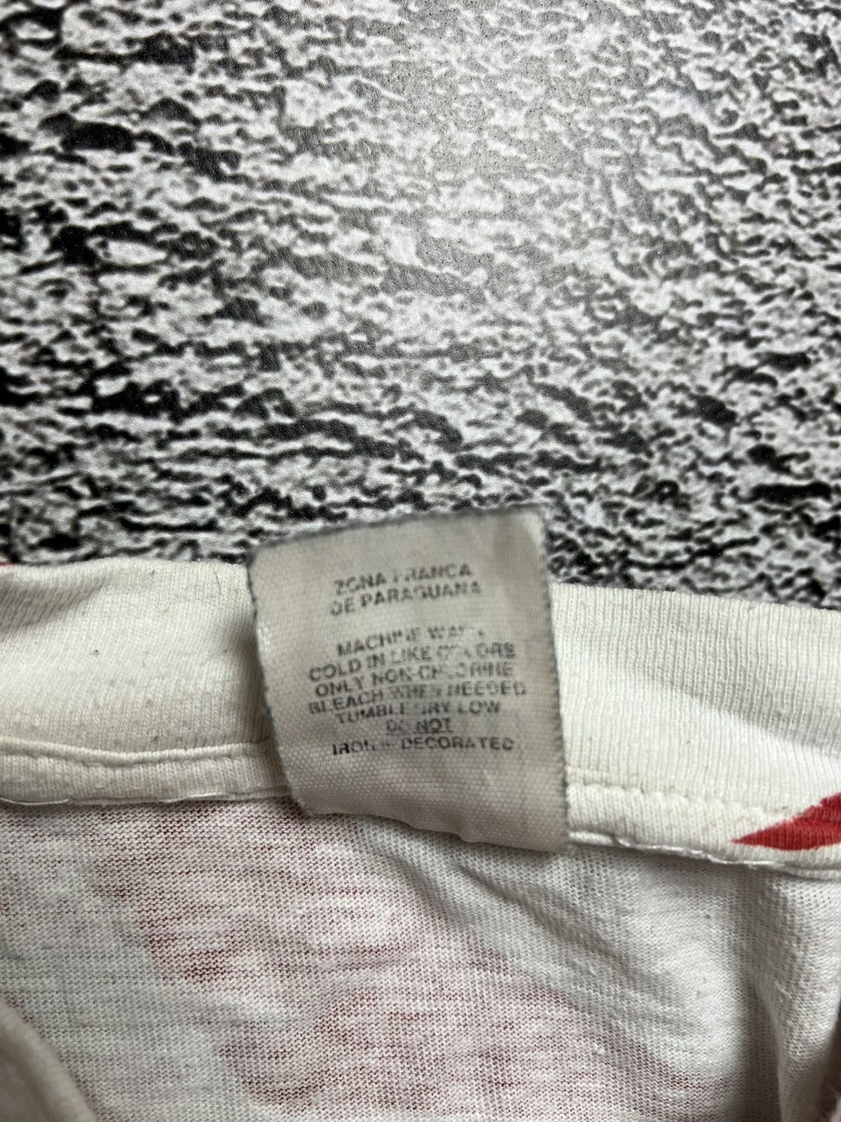 Vintage VTG 90’s Wales overprinted single stitch tee Size US XXL / EU 58 / 5 - 8 Thumbnail
