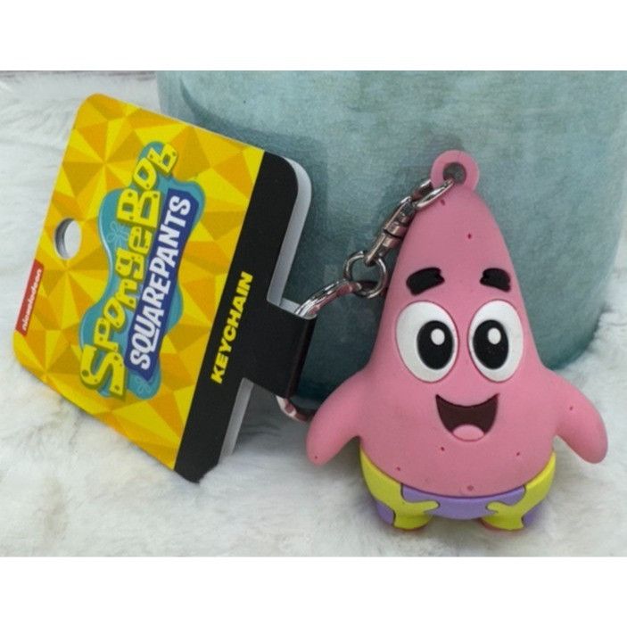 Nickelodeon Loungefly SpongeBob SquarePants PATRICK Keychain Size ONE SIZE - 1 Thumbnail