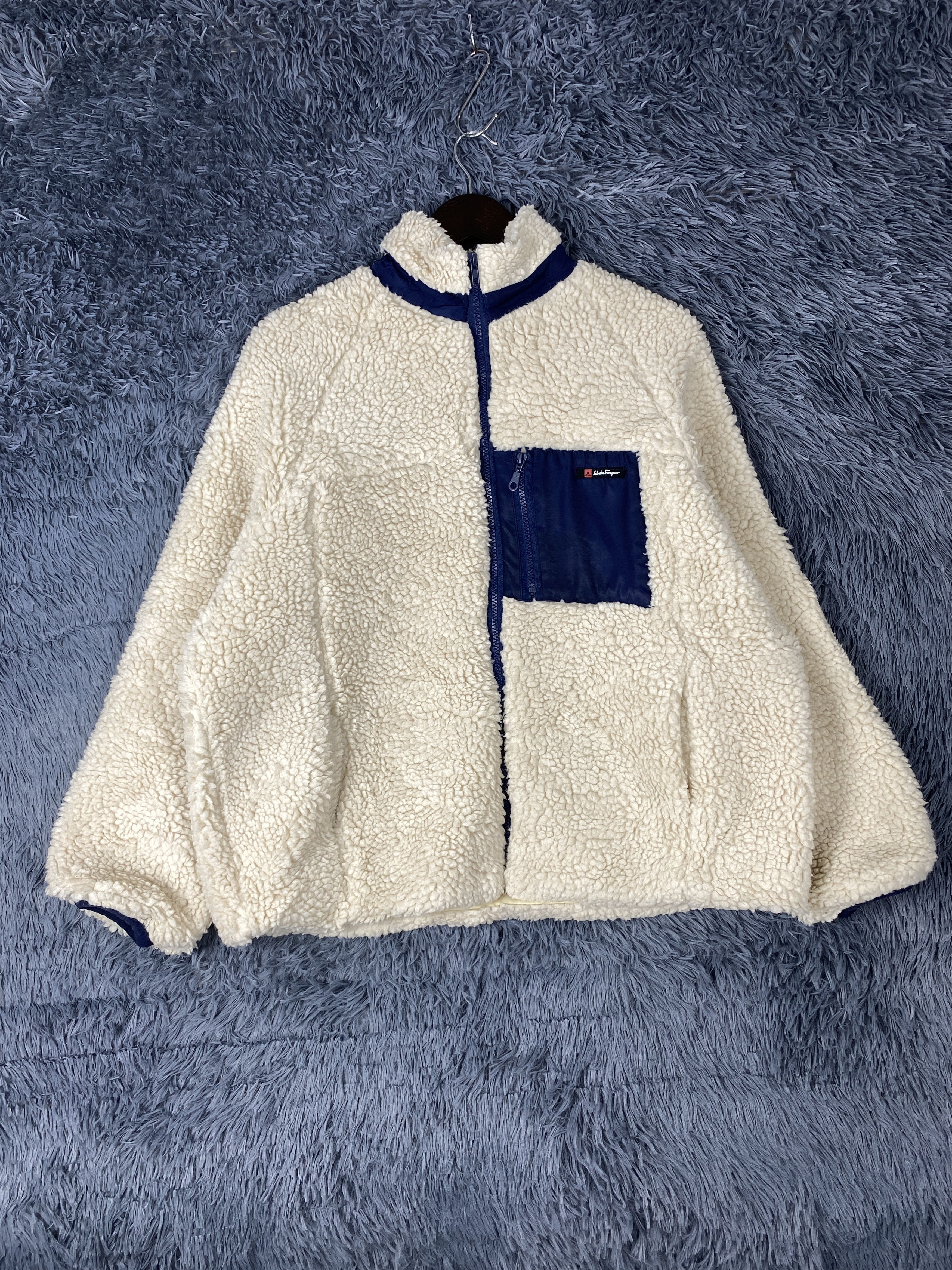 Japanese Brand Vintage Daisy Fleece Jacket K0077 Size US L / EU 52-54 / 3 - 1 Thumbnail