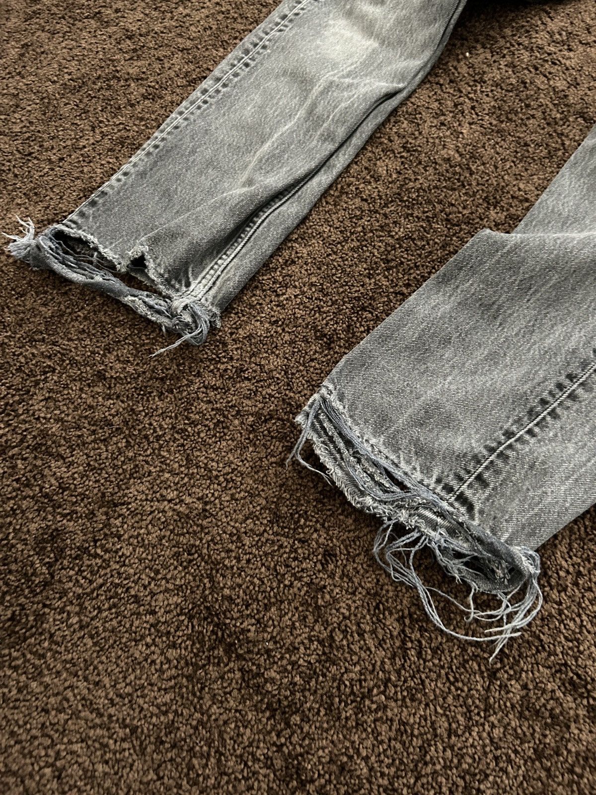 Levi's × Vintage Grey Levi 501’s Size US 31 - 3 Thumbnail