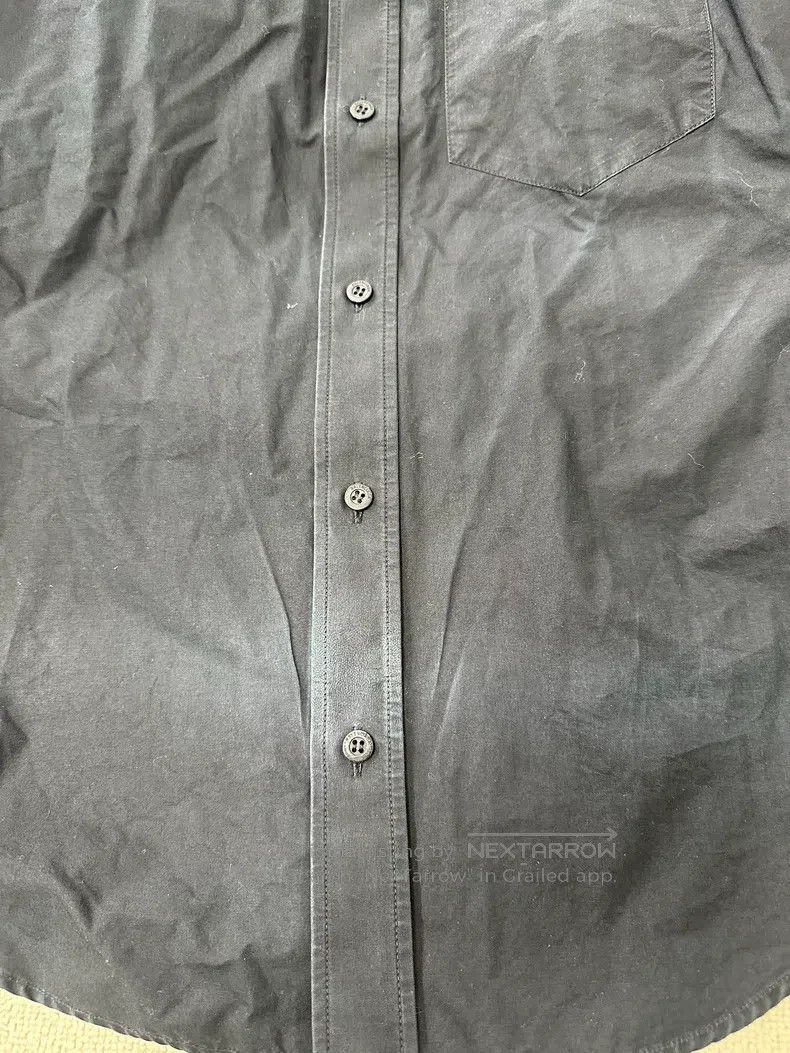 Balenciaga Balenciaga Black Tailored Long Sleeve Shirt Size XS / US 0-2 / IT 36-38 - 6 Thumbnail