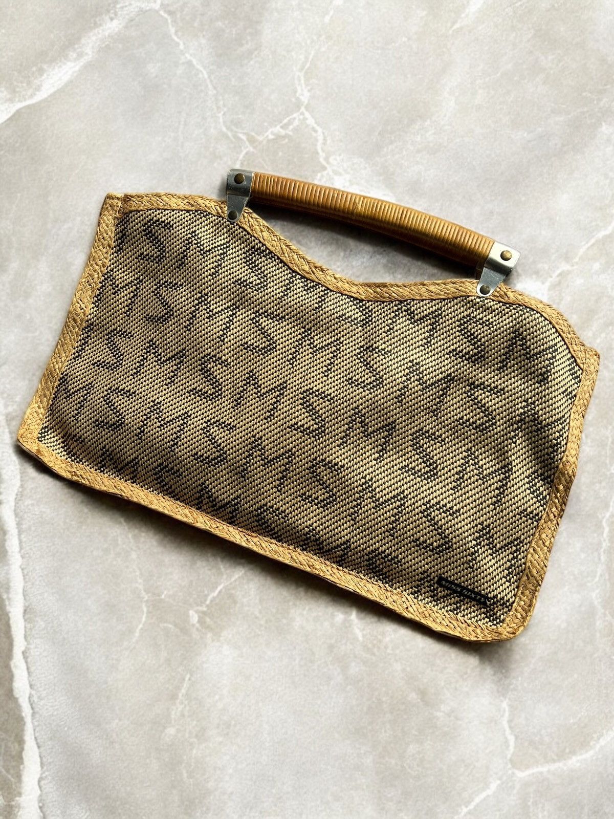 Japanese Brand × Miss Sixty × Vintage MISS SIXTY NATURAL KNITTED Bag BAMBOO designer y2k avant Size ONE SIZE - 1 Thumbnail
