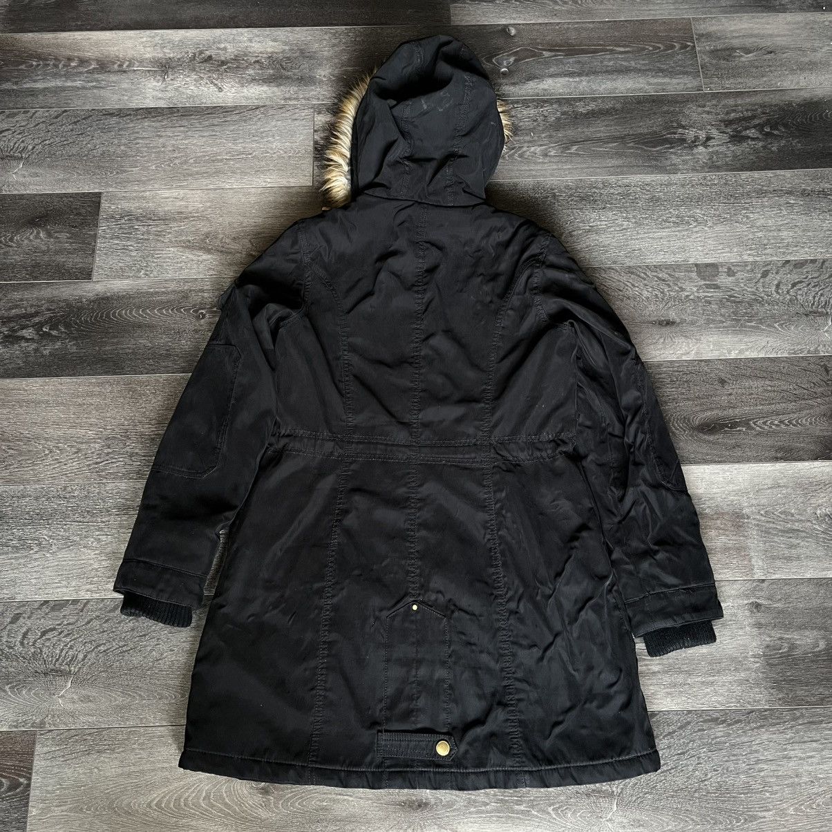 1 Madison × Vintage Vintage 1 Madison Expedition Coat Faux Fur Hood Jacket Parka Size S / US 4 / IT 40 - 2 Thumbnail
