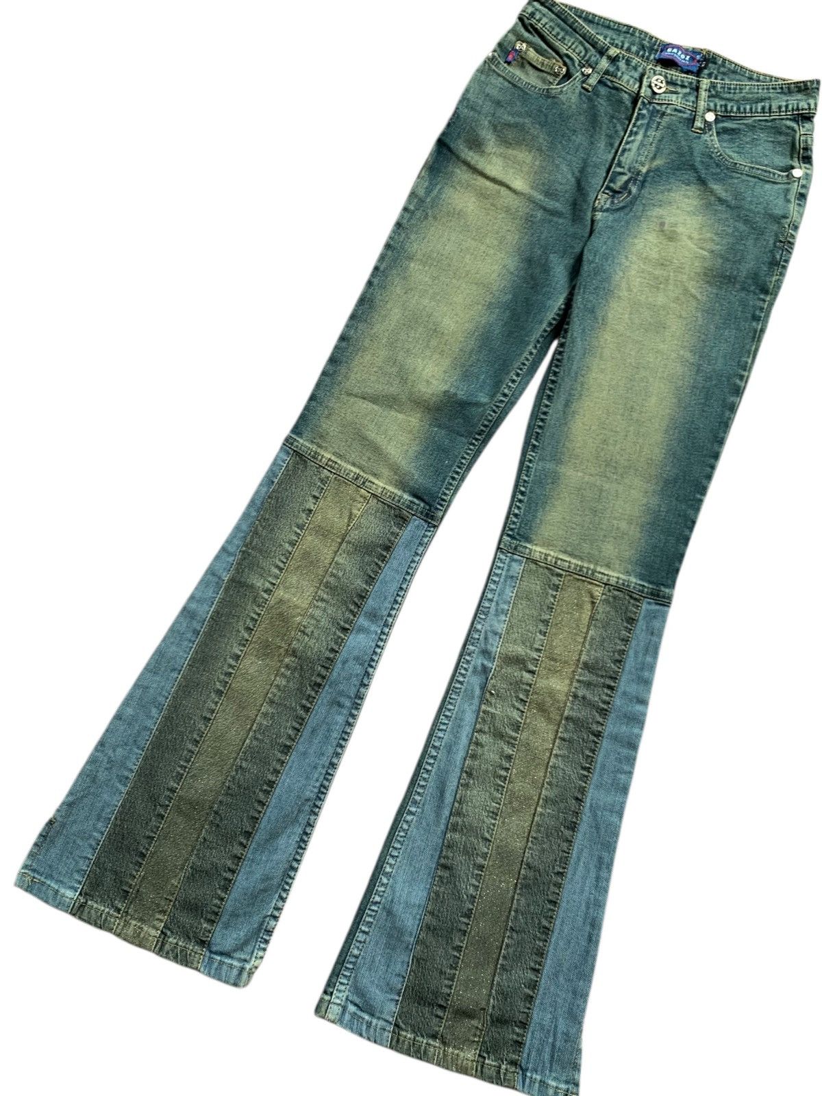If Six Was Nine Gazoz faded flare pants Size 27" / US 4 / IT 40 - 3 Thumbnail