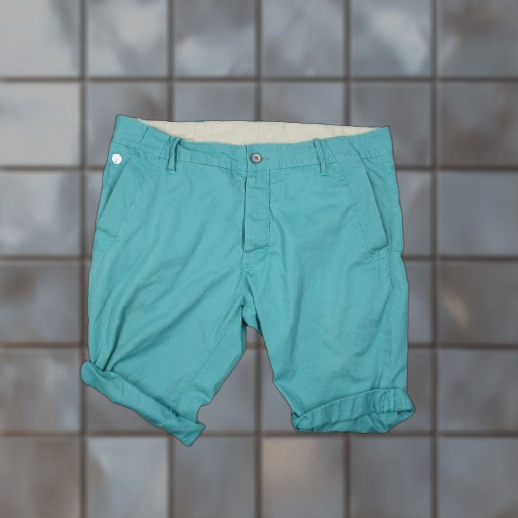 G-Star VINTAGE G-Star Men's Blue Bronson Chino Shorts 38 Casual Bermuda 12" Inseam Skate Streetwear Size US 38 / EU 54 - 1 Thumbnail