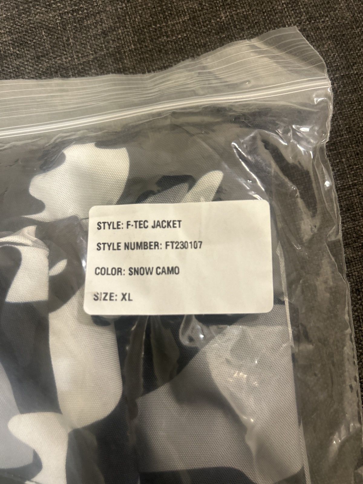 Fuck The Population FTP F-Tec Anorak Snow Camo Size US XL / EU 56 / 4 - 6 Thumbnail