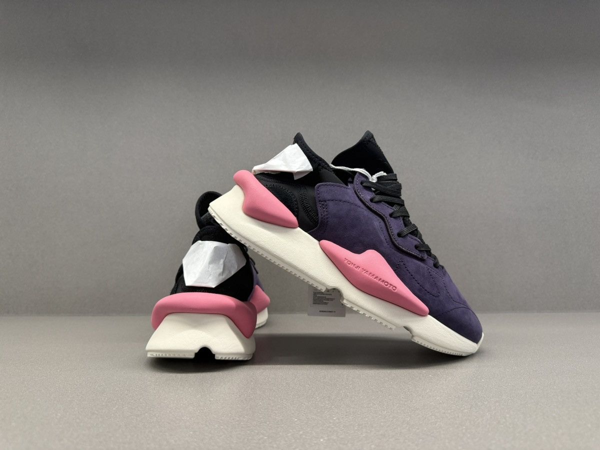 Y-3 Adidas Y-3 Kaiwa Noble Purple Black Off White Size US 7.5 / EU 40-41 - 7 Thumbnail