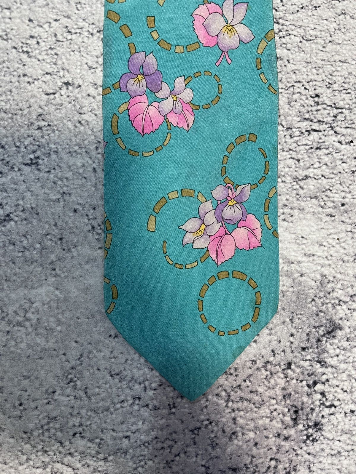 Leonard Paris Leonard Paris Men’s Ties 100% Silk Floral Made In Italy Size ONE SIZE - 11 Thumbnail