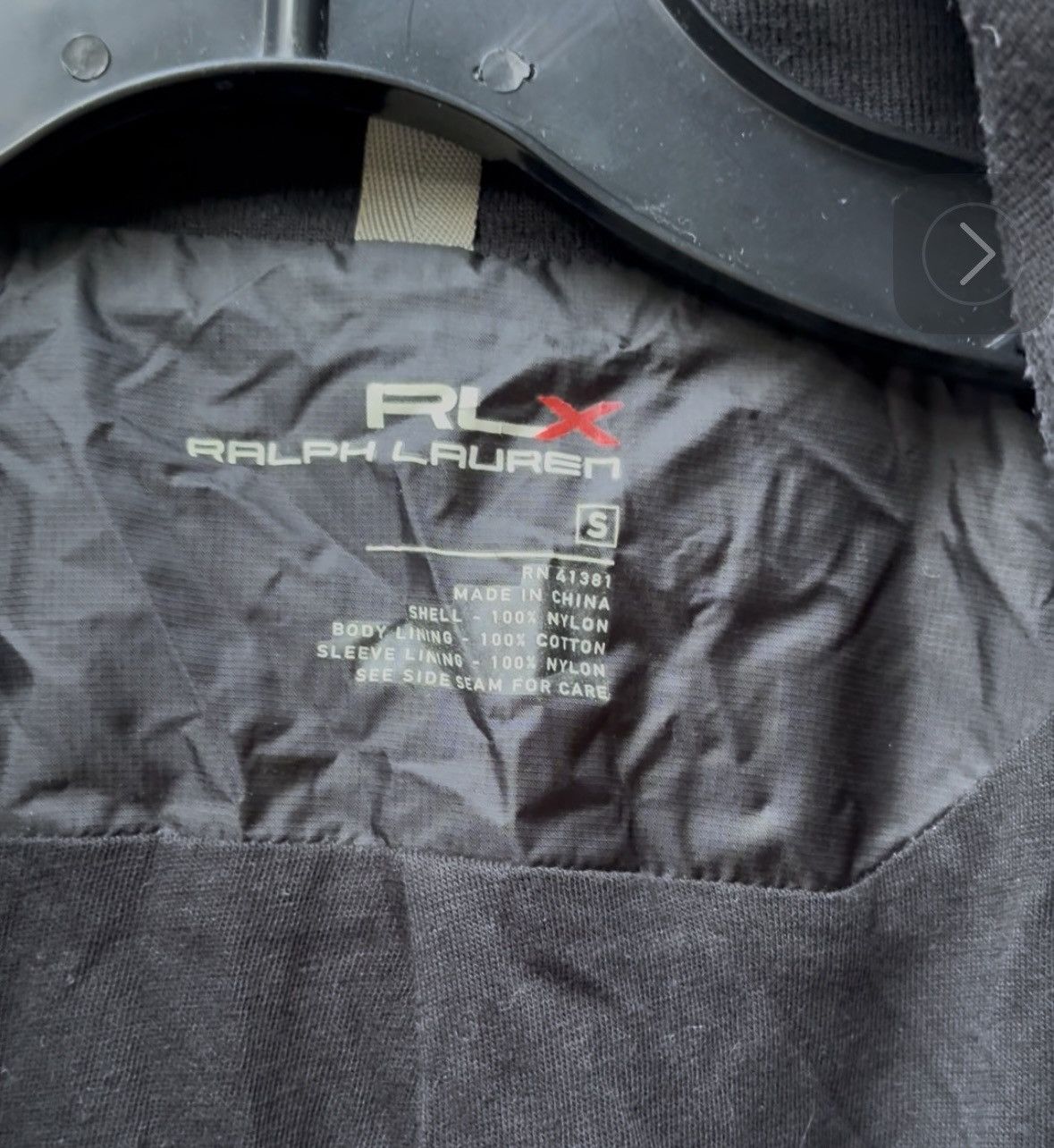 RLX Ralph Lauren RLX Ralph Lauren Technical jacket Black Lightweight Nylon Size S / US 4 / IT 40 - 3 Thumbnail