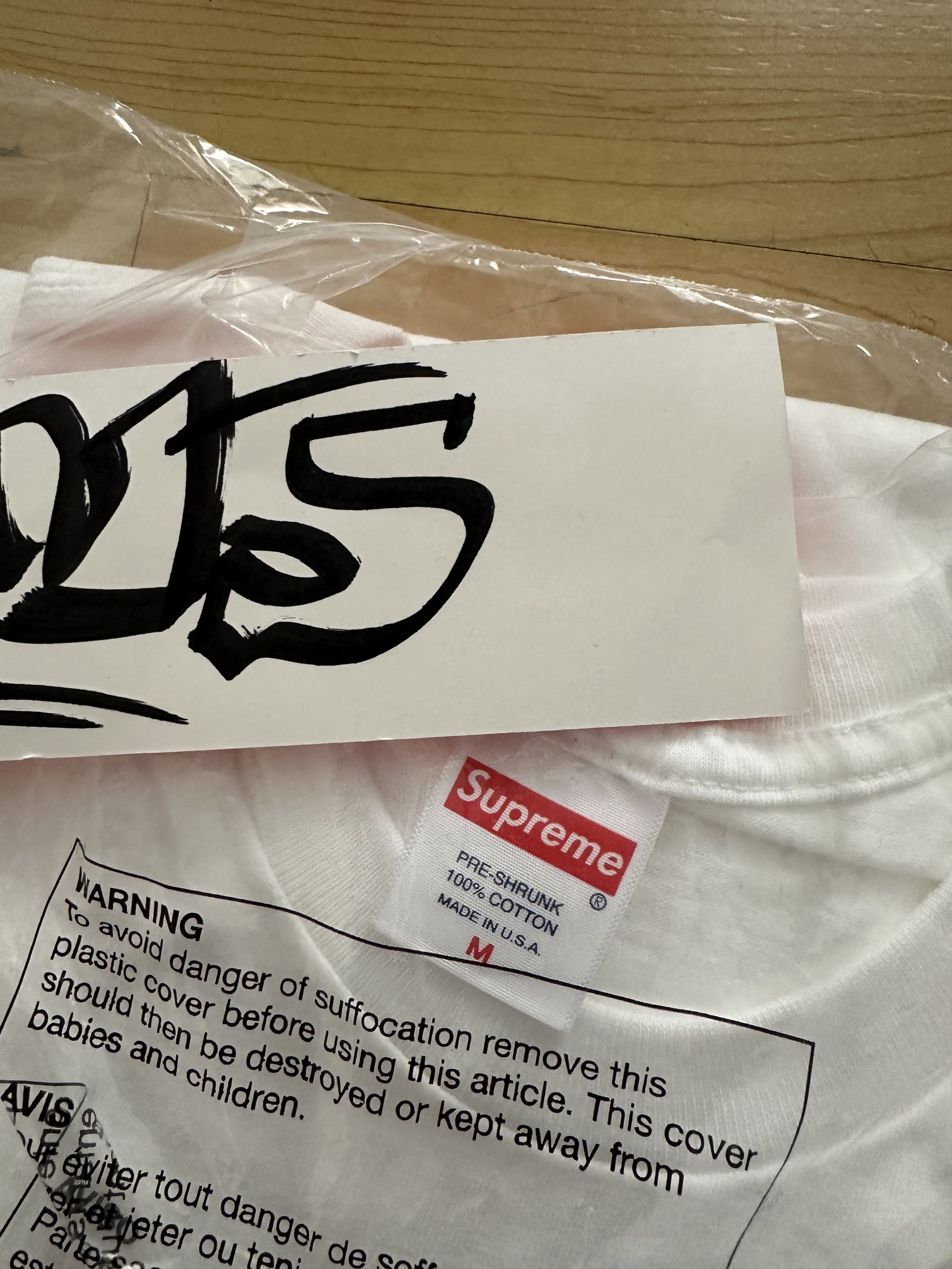 Supreme Supreme Motion Logo Tee - White Medium Size US M / EU 48-50 / 2 - 3 Thumbnail