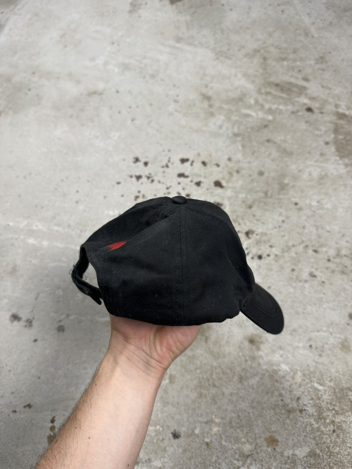 DC Comics × Vintage × Warner Bros Vintage Y2K Batman Dark Knight Black Hat Cap Size ONE SIZE - 4 Thumbnail