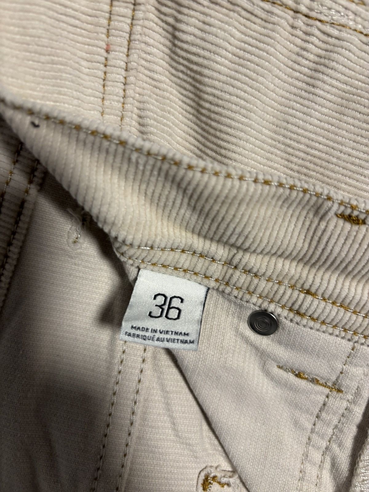 Bdg BDG off white pants Size US 36 / EU 52 - 3 Thumbnail