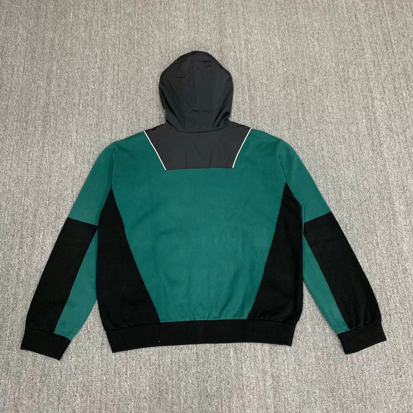 Louis Vuitton LV Color Blocked Black Green Zip-Up Jacket XL Size US XL / EU 56 / 4 - 2 Thumbnail