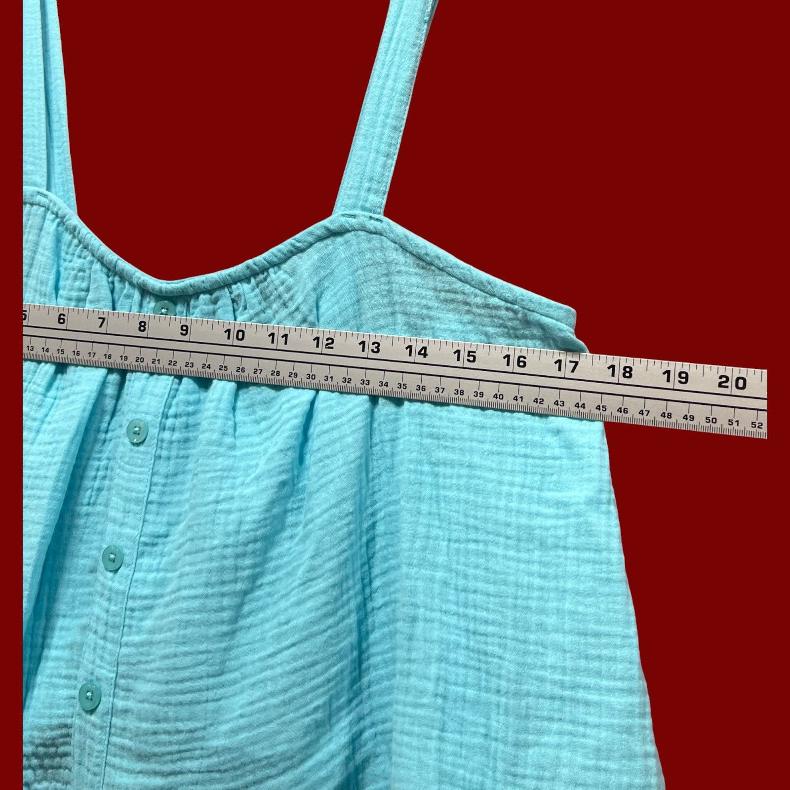 Other Colsie - Women's Tiny Tank Top - Light Blue - Small Size S / US 4 / IT 40 - 3 Thumbnail