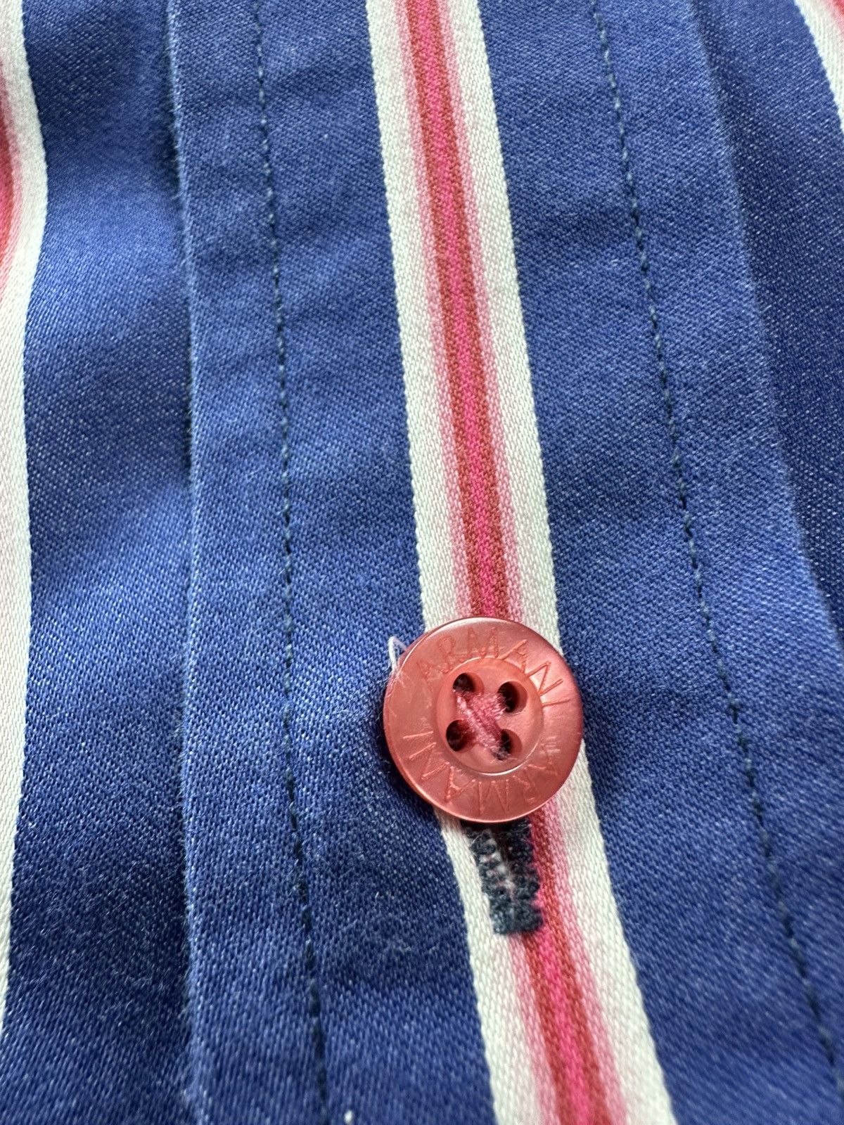 Armani × Vintage RARE🚨 ARMANI JEANS VINTAGE SHIRT LUXURY BUTTON UP 90s Size US M / EU 48-50 / 2 - 6 Thumbnail
