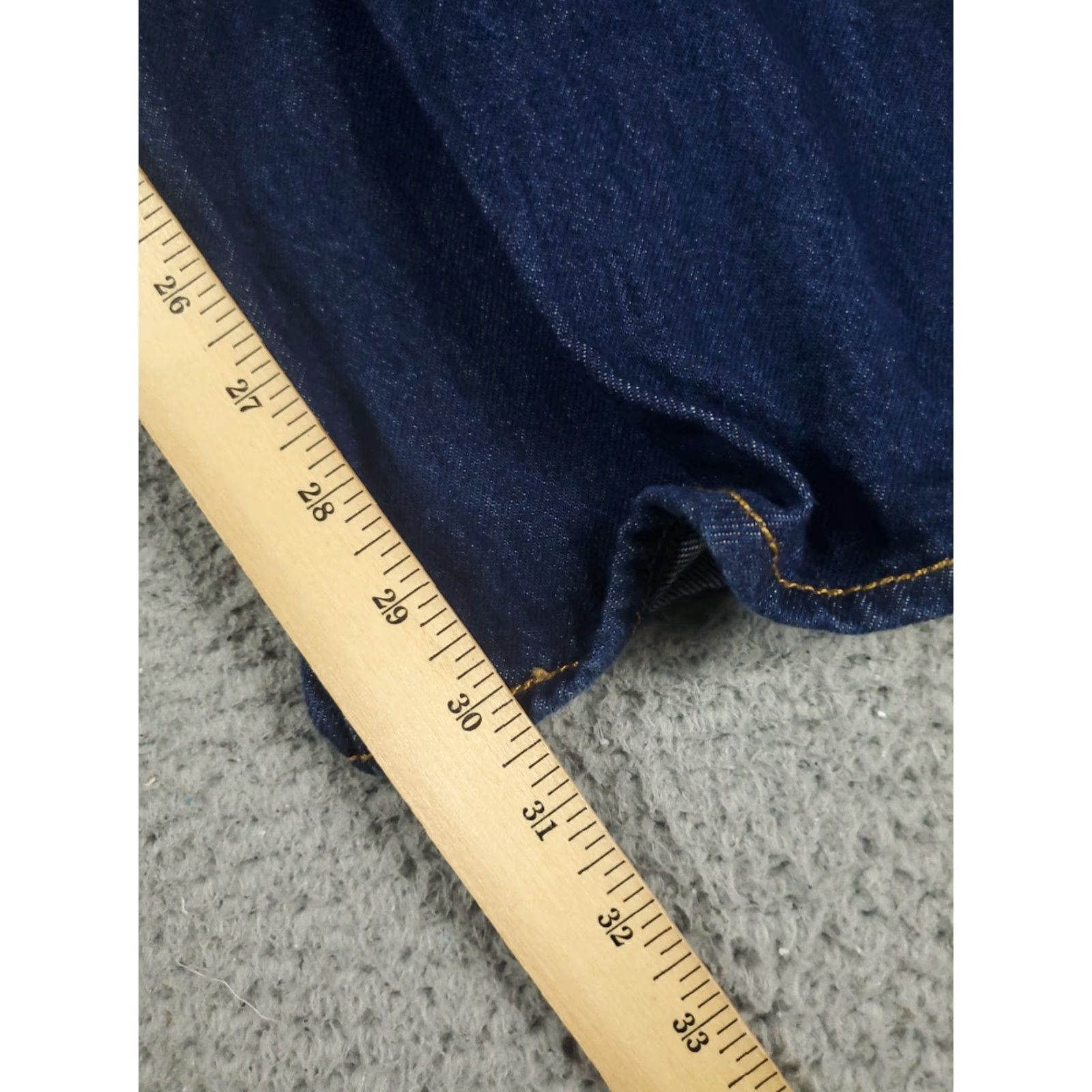 Levi's Levis 501 Jeans Mens Size 44x30 Blue Straight Leg Denim Pants Size US 44 / EU 60 - 5 Thumbnail
