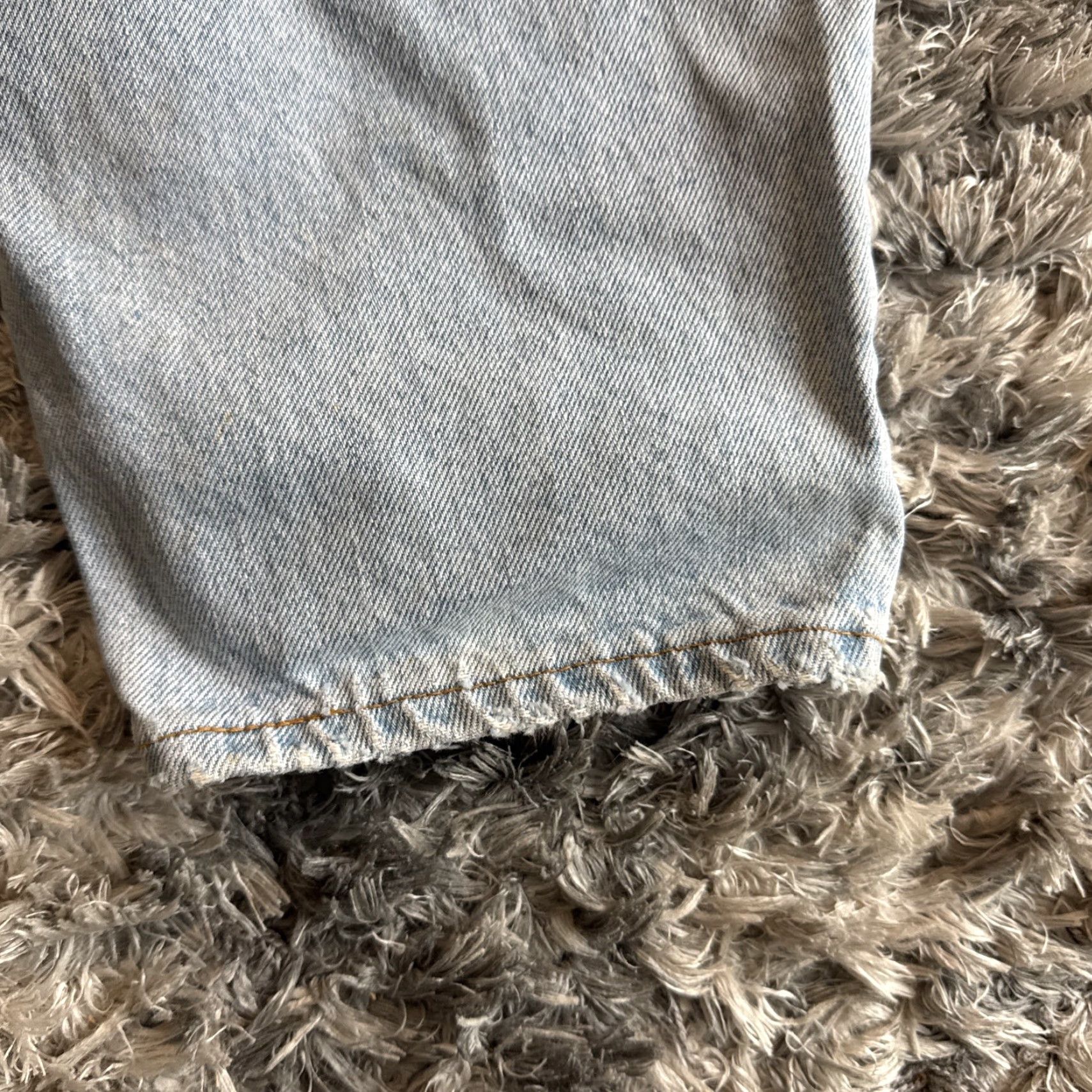 Levi's Levi's 550 Jeans Men 38x31 Blue Denim Relaxed Tapered Leg Red Tab HTF Size US 38 / EU 54 - 3 Thumbnail