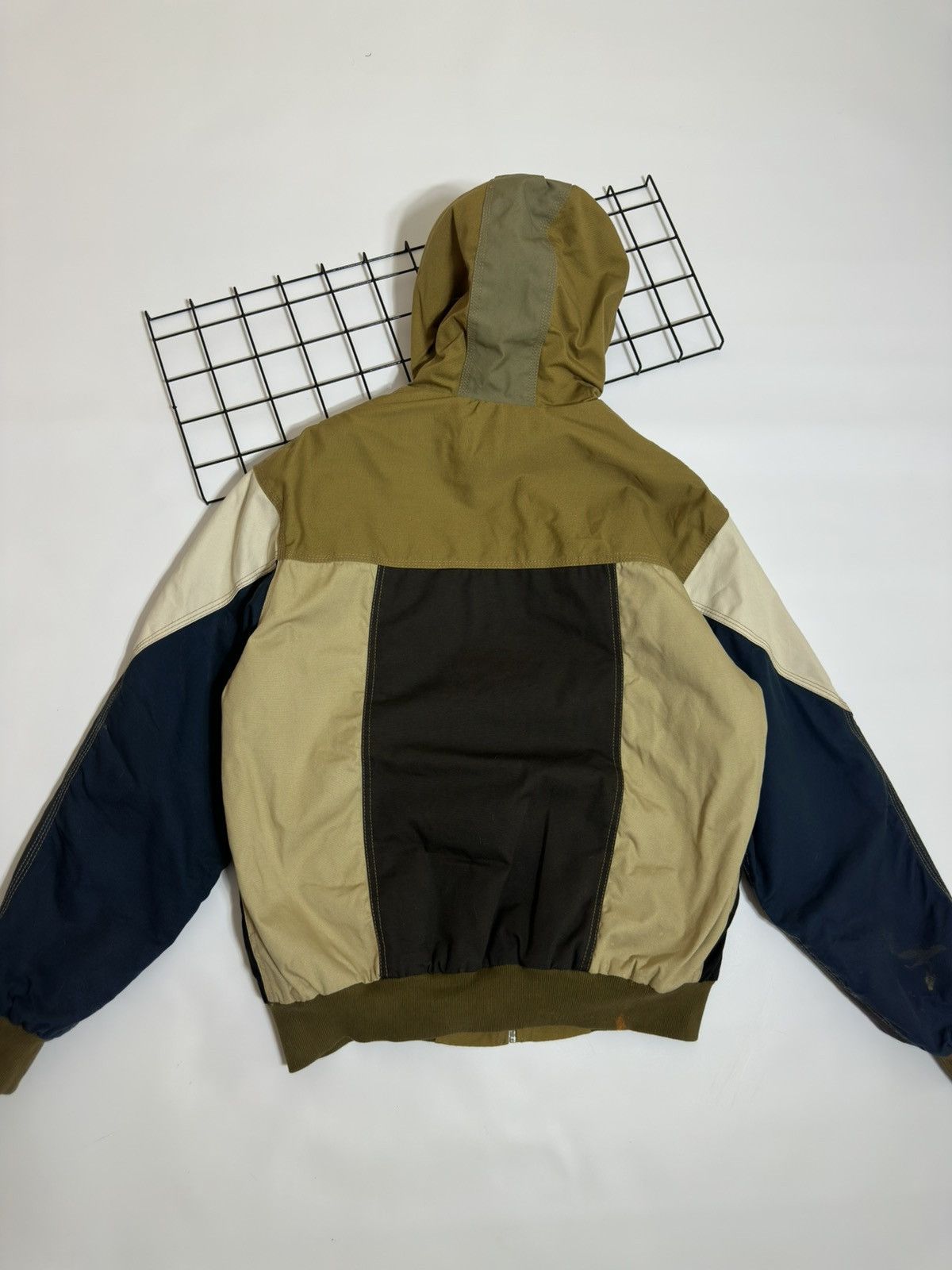 Carhartt Vintage Reworked Carhartt Patchwork Canvas Active Jacket Size US XL / EU 56 / 4 - 11 Thumbnail