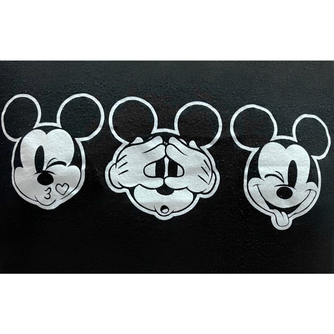 Disney Disney Mickey Mouse See No Evil Black T-Shirt Woman’s Small Size S / US 4 / IT 40 - 3 Thumbnail