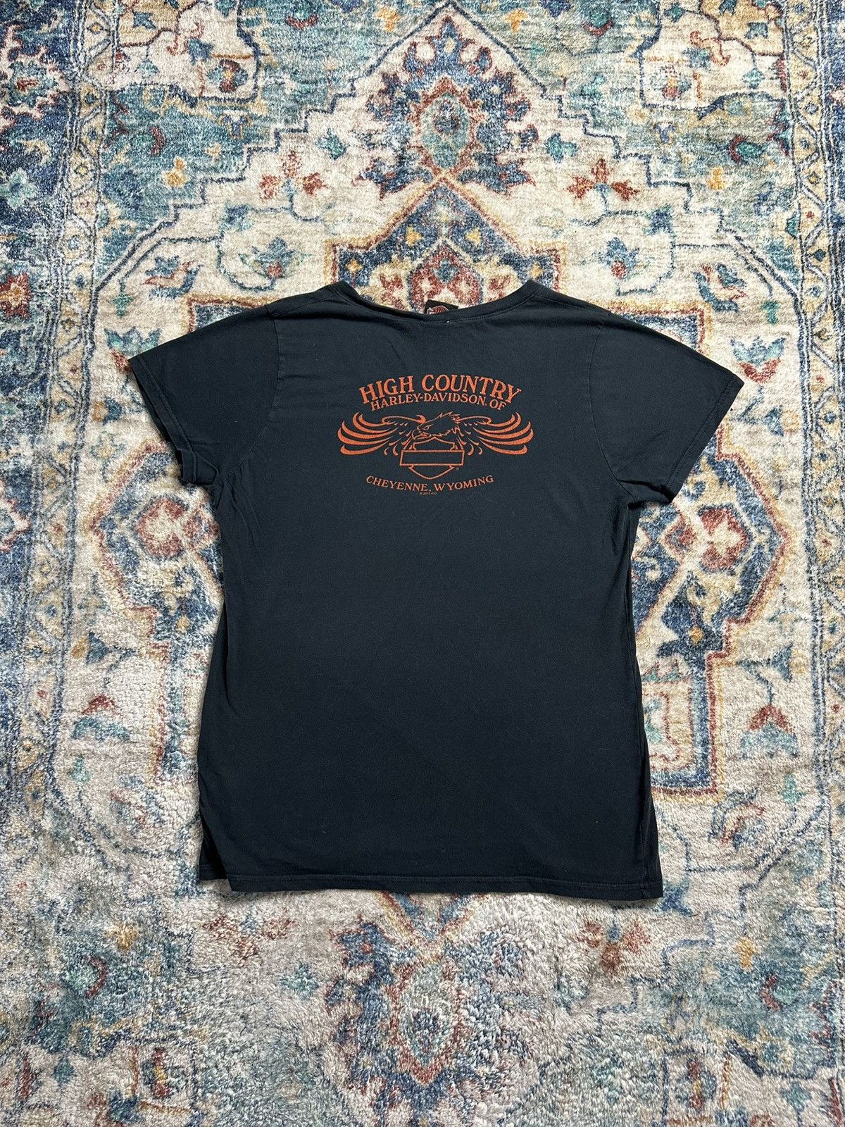 Harley Davidson Harley Davidson V-Neck Logo T-shirt Medium Size M / US 6-8 / IT 42-44 - 2 Thumbnail