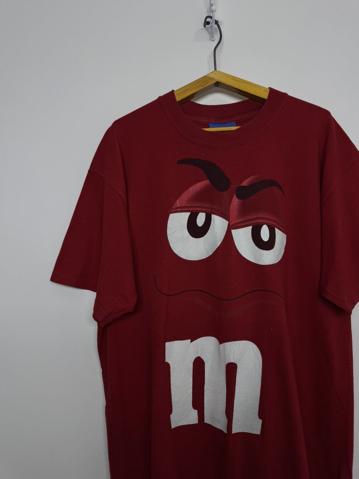 Vintage VINTAGE M&MS FULL PRINT T-SHIRT TEE RED CANDY Size US L / EU 52-54 / 3 - 1 Thumbnail