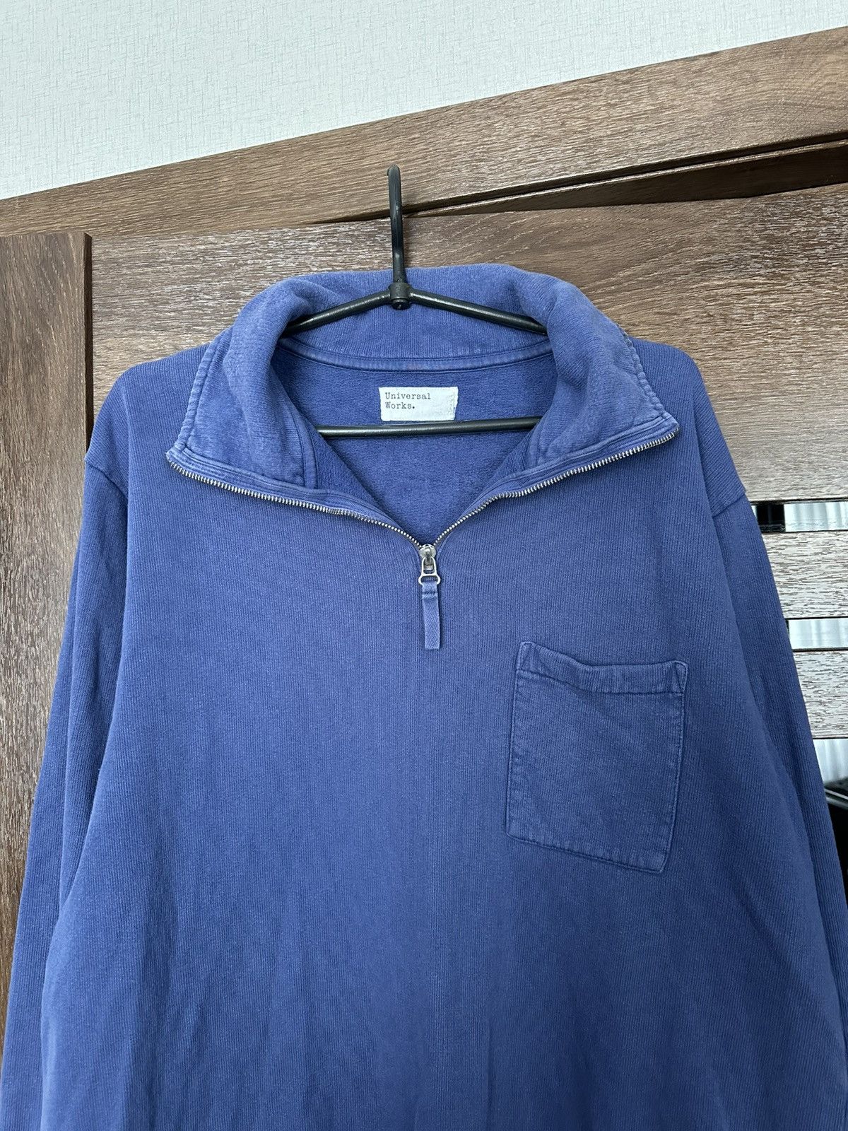 Universal Works Universal Works 1/3 Zip Pullover Sweatshirt Size US L / EU 52-54 / 3 - 5 Thumbnail