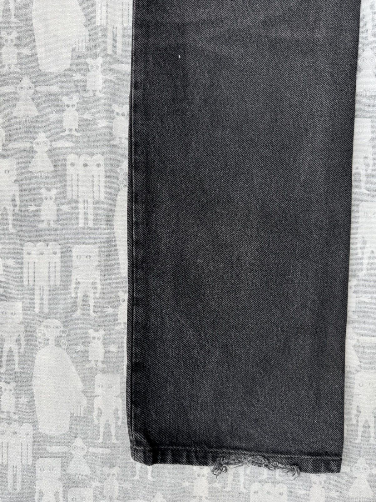 Helmut Lang Helmut Lang AW00 Painter Charcoal Classic Cut Denim Jeans Size US 30 / EU 46 - 10 Thumbnail