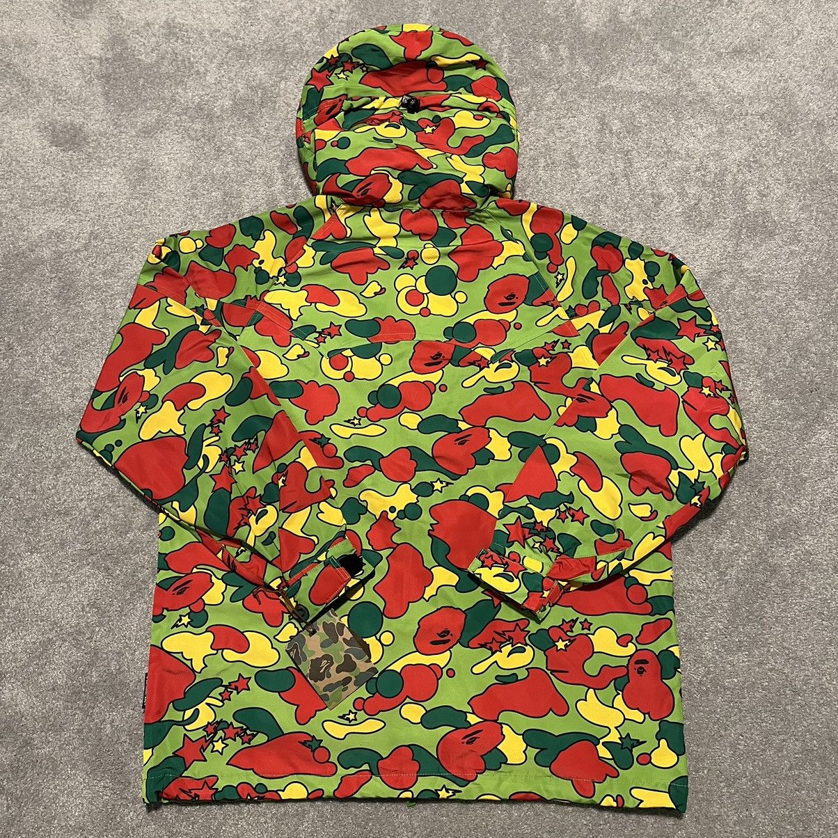 Bape A Bathing Ape Bape Sta Psyche Camo Snowboard Jacket Size US XL / EU 56 / 4 - 2 Thumbnail