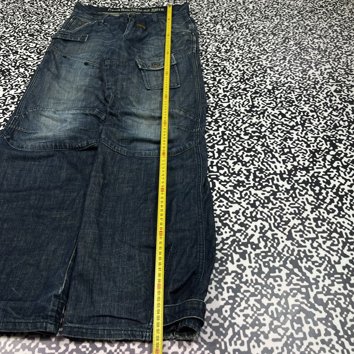 G-Star Vintage Y2K G Star Raw Japanese Style Denim Distressed Jeans Size US 30 / EU 46 - 24 Thumbnail