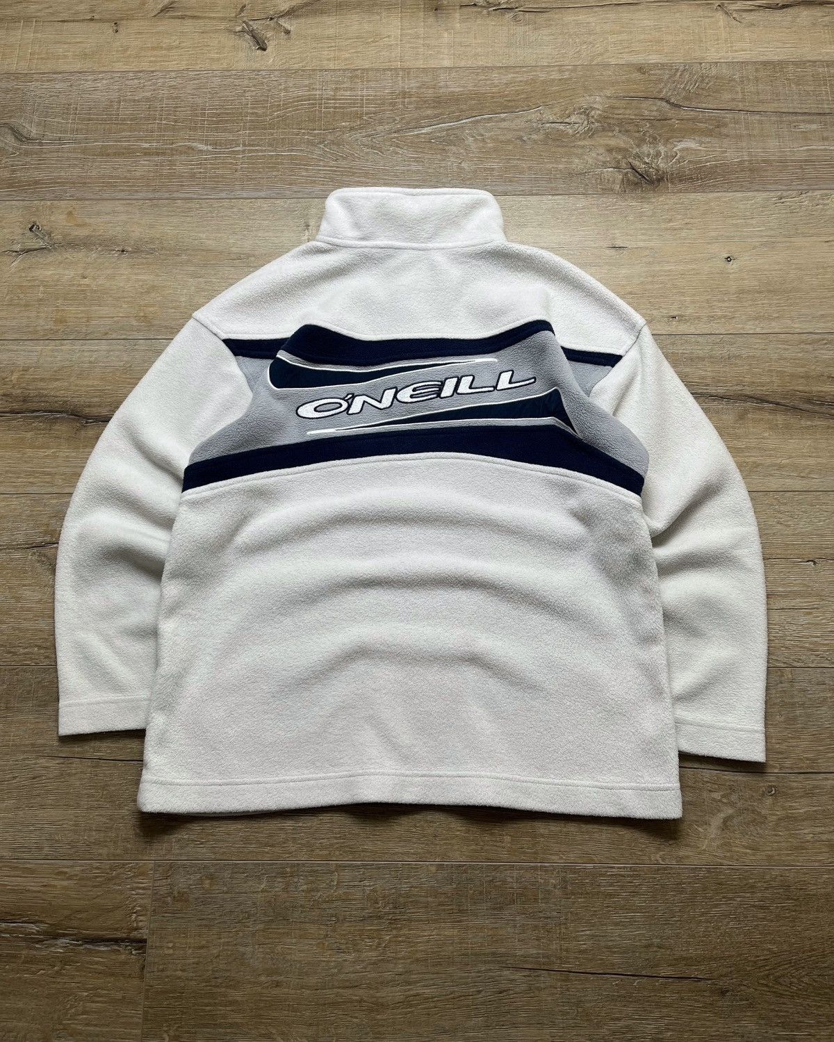 O'Neill Vintage O’Neill 1/4 Big Logo Fleece Pullover 00s Size US M / EU 48-50 / 2 - 1 Thumbnail