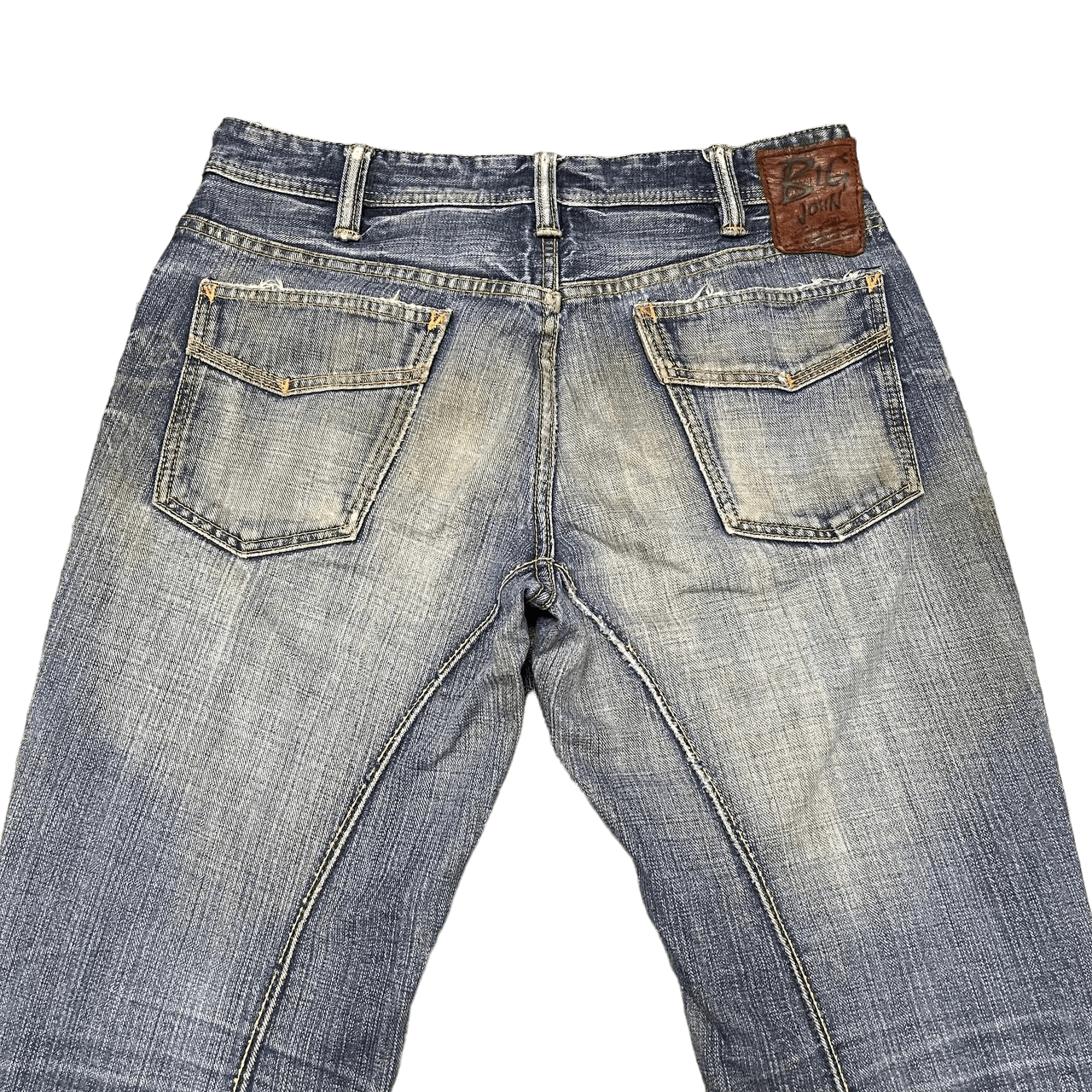 Big John 🔥Flare🔥 Vintage Big John Denim Jeans Size US 32 / EU 48 - 13 Thumbnail