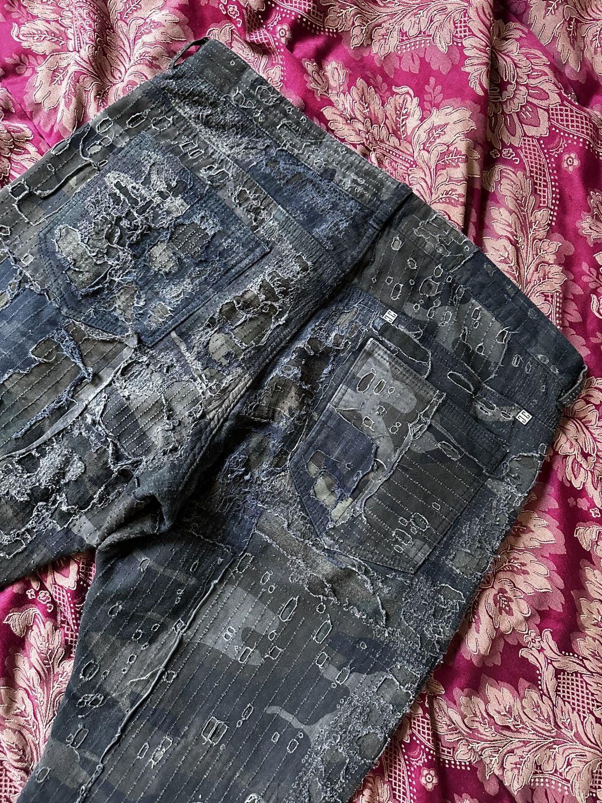 Givenchy Givenchy Boro Camo denim sz38 RARE Size US 38 / EU 54 - 17 Thumbnail
