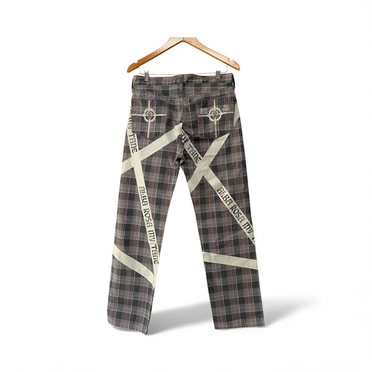 Japanese Brand Alba Rossa tartan jeans Size US 30 / EU 46 - 1 Thumbnail