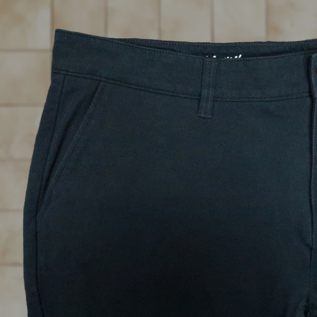 Vintage Mugsy Shorts Mens 40 Navy Blue Morgans Stretch Flat Front Golf Casual Chino Pockets 9in Inseam Regular Size 40 Blue Size US 40 / EU 56 - 1 Thumbnail