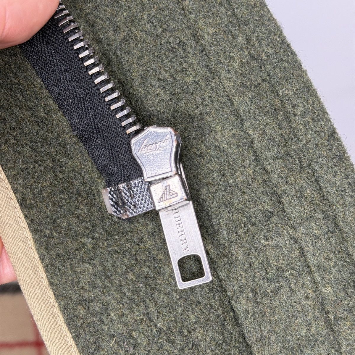 Burberry Burberry Wool Green Coat Size 50 Avant Garde Nova Check Size US M / EU 48-50 / 2 - 11 Thumbnail