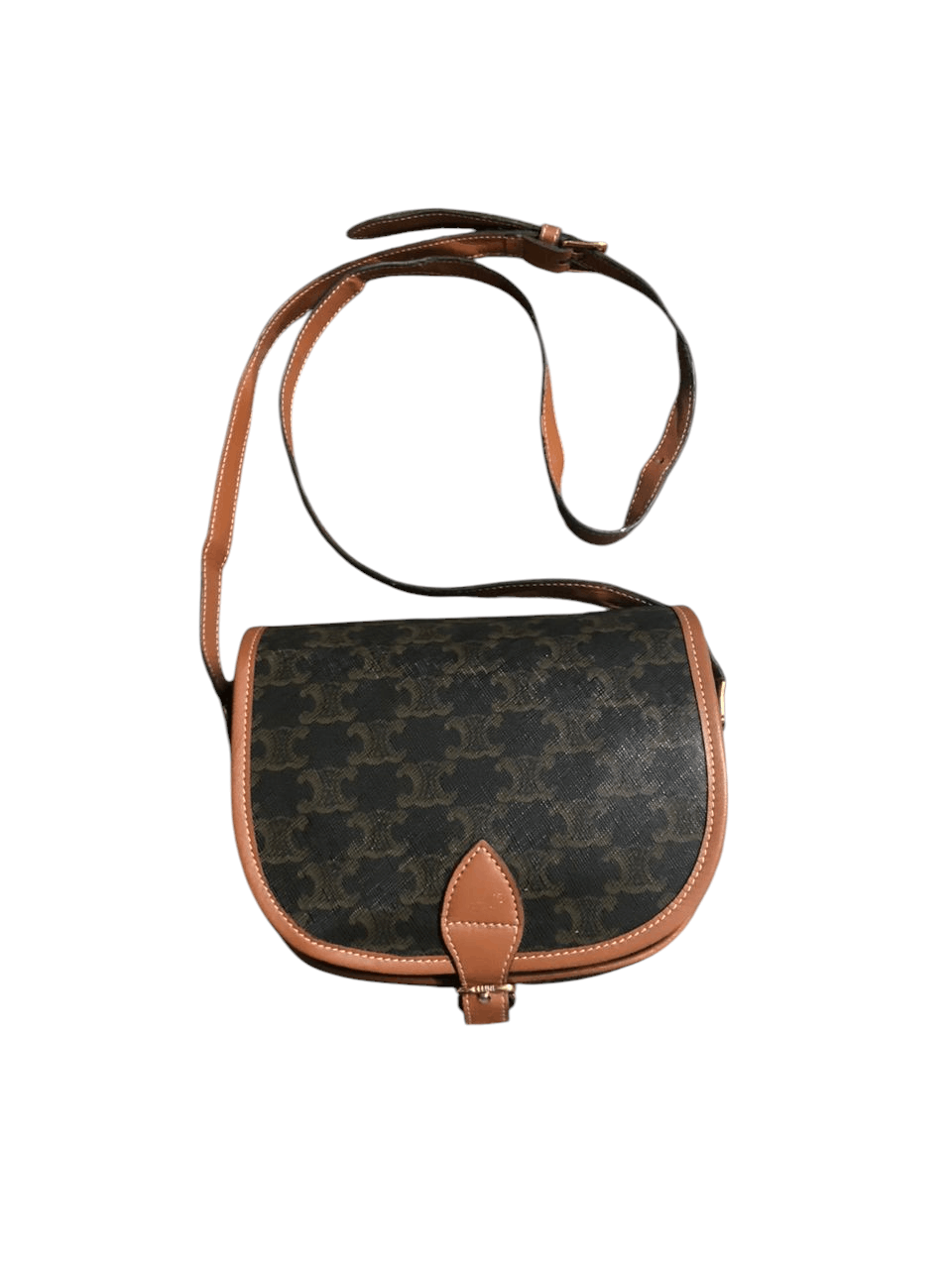 Celine Falco Triomphe Shoulder Bag
