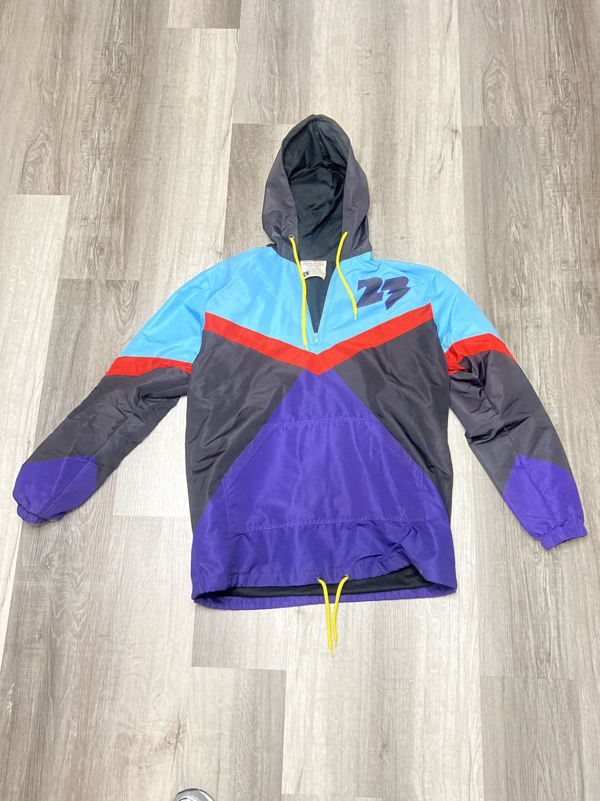 Sneakgallery SneakGallery Windbreaker 1/4 Zip Jacket Size US L / EU 52-54 / 3 - 1 Thumbnail