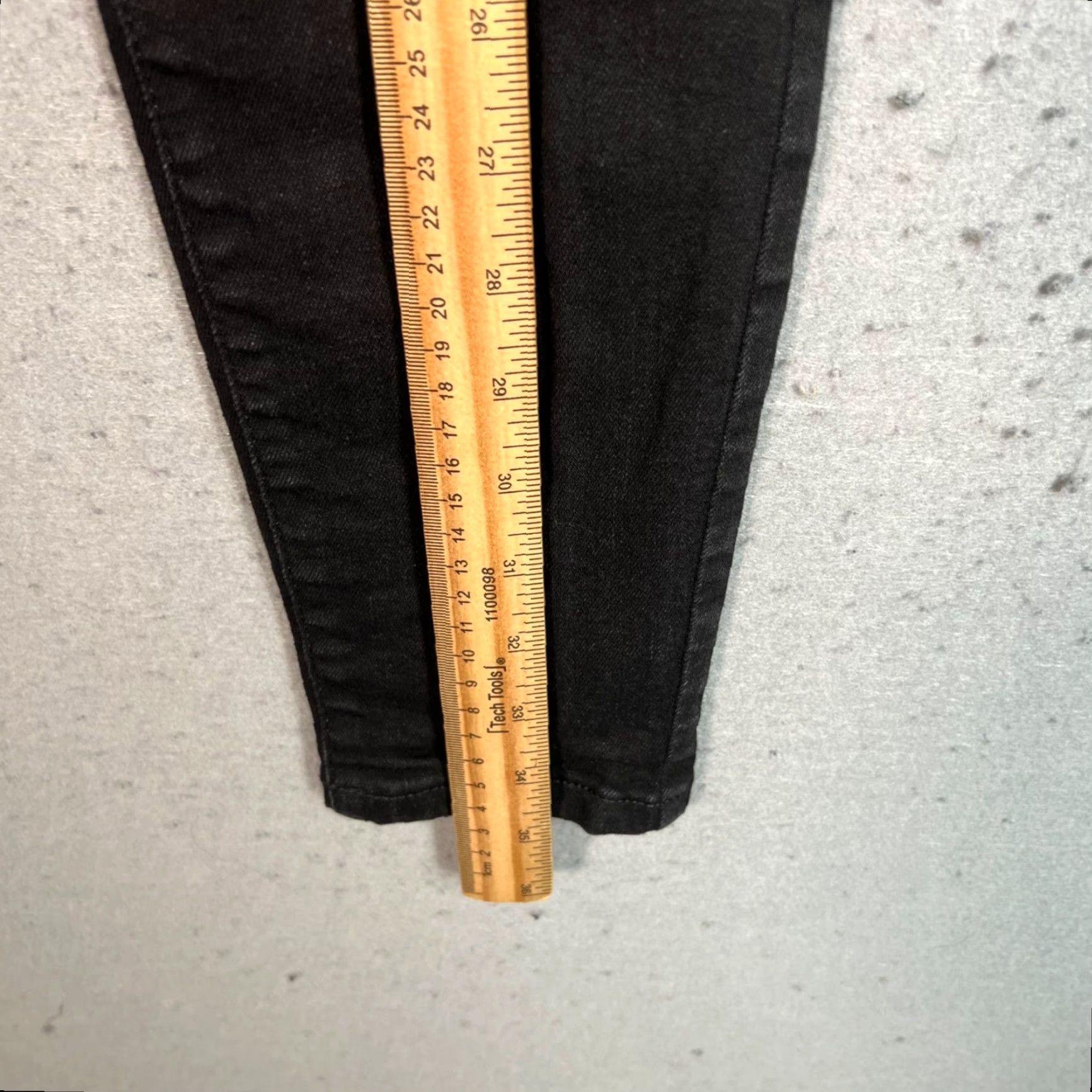 Everlane Everlane Womens Size 26 High Rise Skinny Ankle Jeans Cotton Blend Denim Black Size 26" / US 2 / IT 38 - 6 Thumbnail