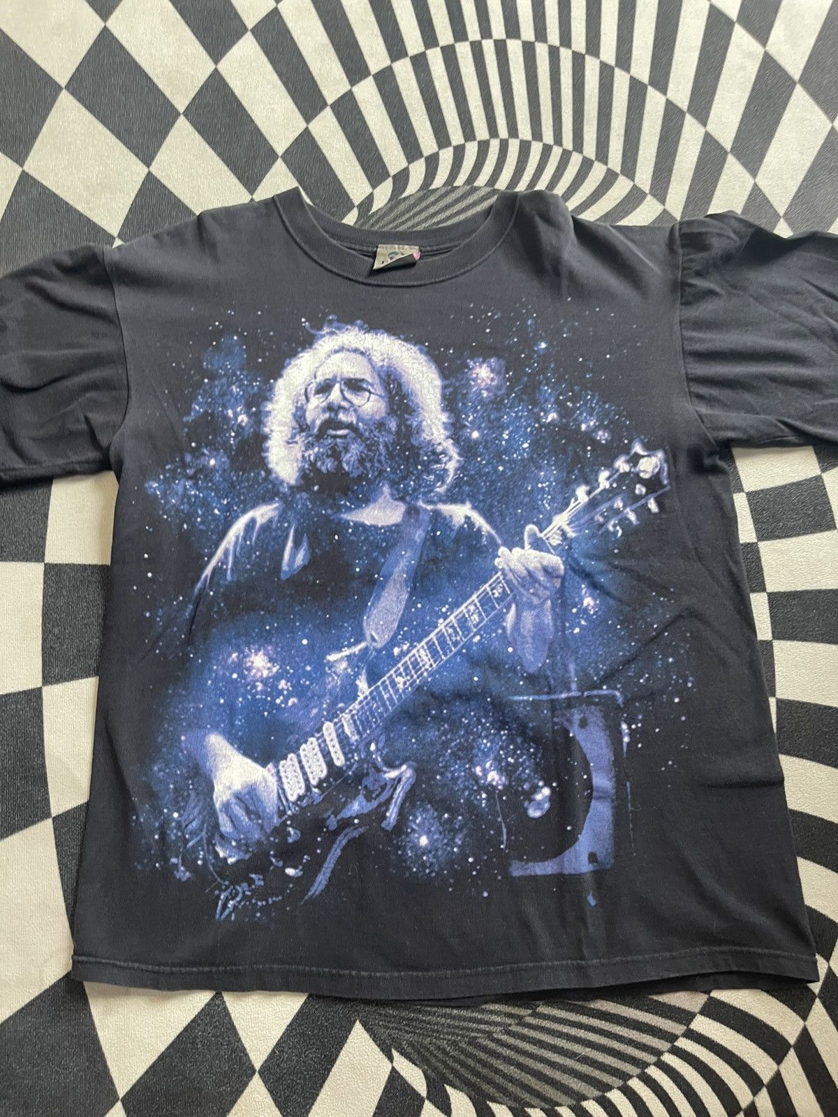 Band Tees Vtg Liquid Blue Jerry Garcia "Space" Tee - Grateful Dead Size US L / EU 52-54 / 3 - 2 Thumbnail