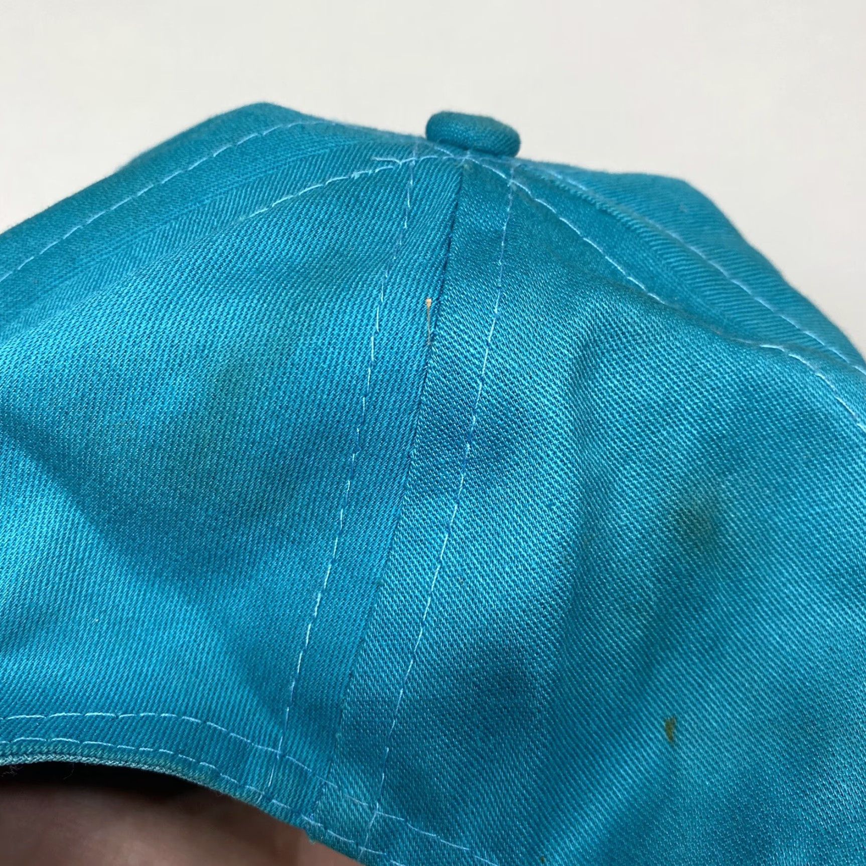 NBA VINTAGE Charlotte Hornets Hat 90s NBA Snapback Baseball Cap Blue Adjustable Unisex Adults Womens? Size ONE SIZE - 7 Thumbnail