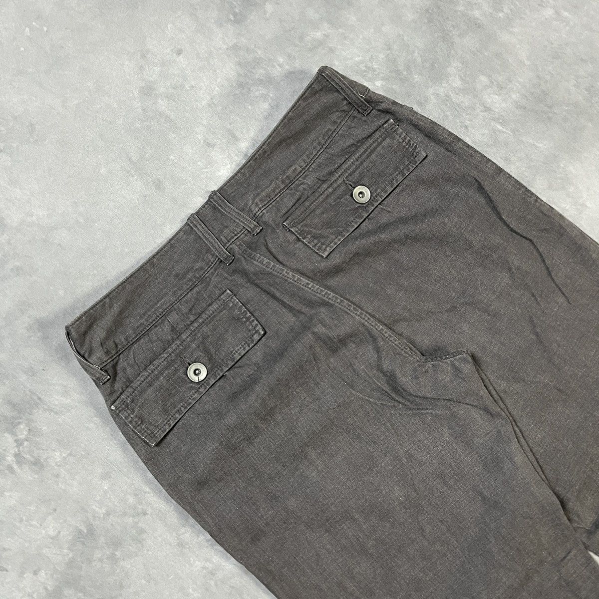 45rpm 45RPM Japanese Wide Flare Cotton Trousers Made in Japan Size US 27 - 9 Thumbnail