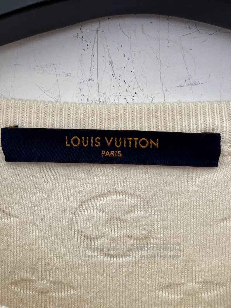 Louis Vuitton Louis Vuitton Beige full print towel short sleeve Size US M / EU 48-50 / 2 - 3 Thumbnail
