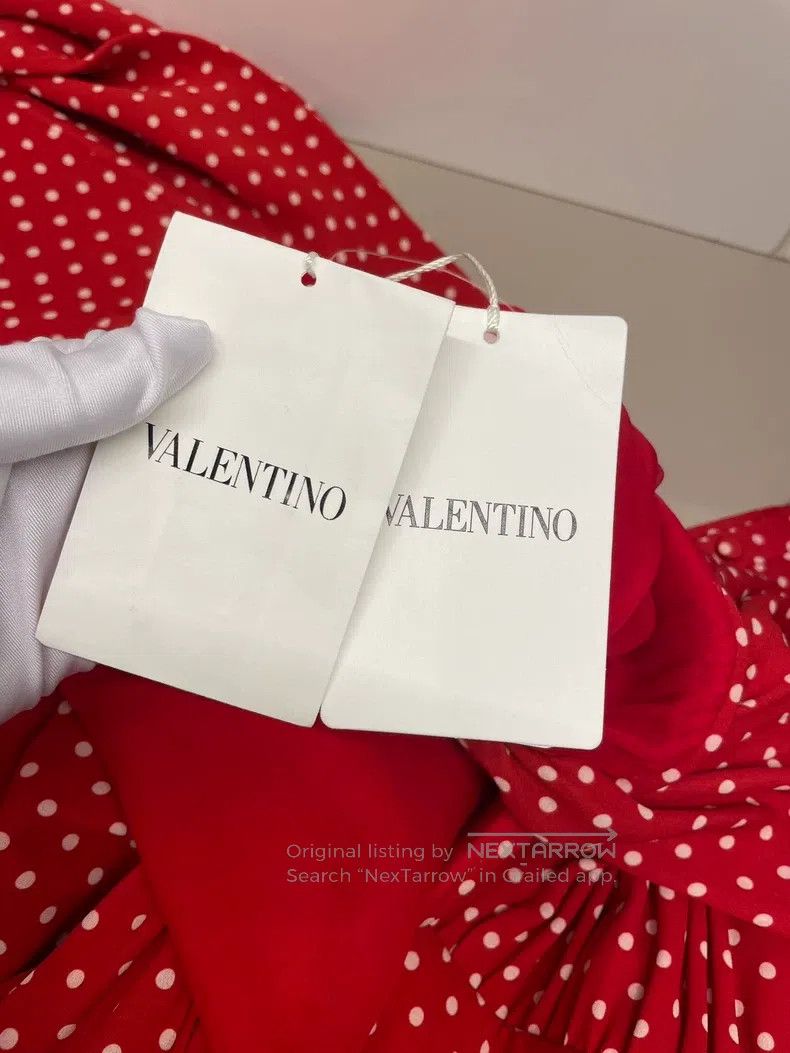 Valentino Valentino Red polka dot dress Size XL / US 12-14 / IT 48-50 - 3 Thumbnail