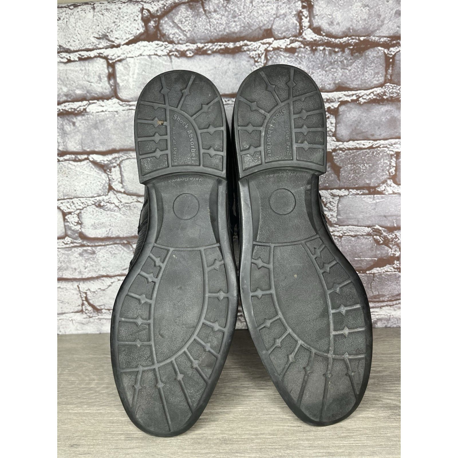 Bacco Bucci Bacco Bucci Llorente Black Genuine Leather Calfskin Side Str Size US 12 / EU 45 - 12 Thumbnail