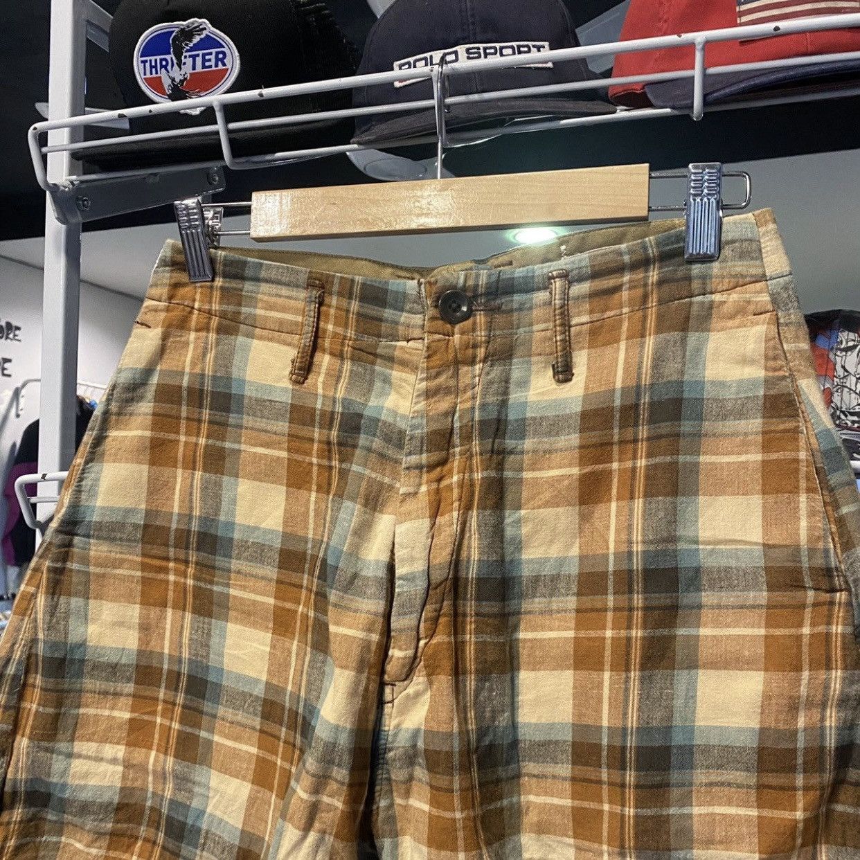 Kapital Kapital brown plaid shorts 28 Size US 28 / EU 44 - 3 Thumbnail