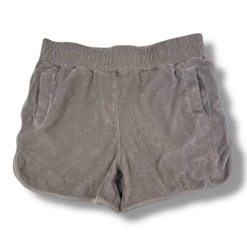 Varley Varley Marlwood Athletic Gray Terry Cloth Shorts Size Extra Size 26" / US 2 / IT 38 - 2 Thumbnail