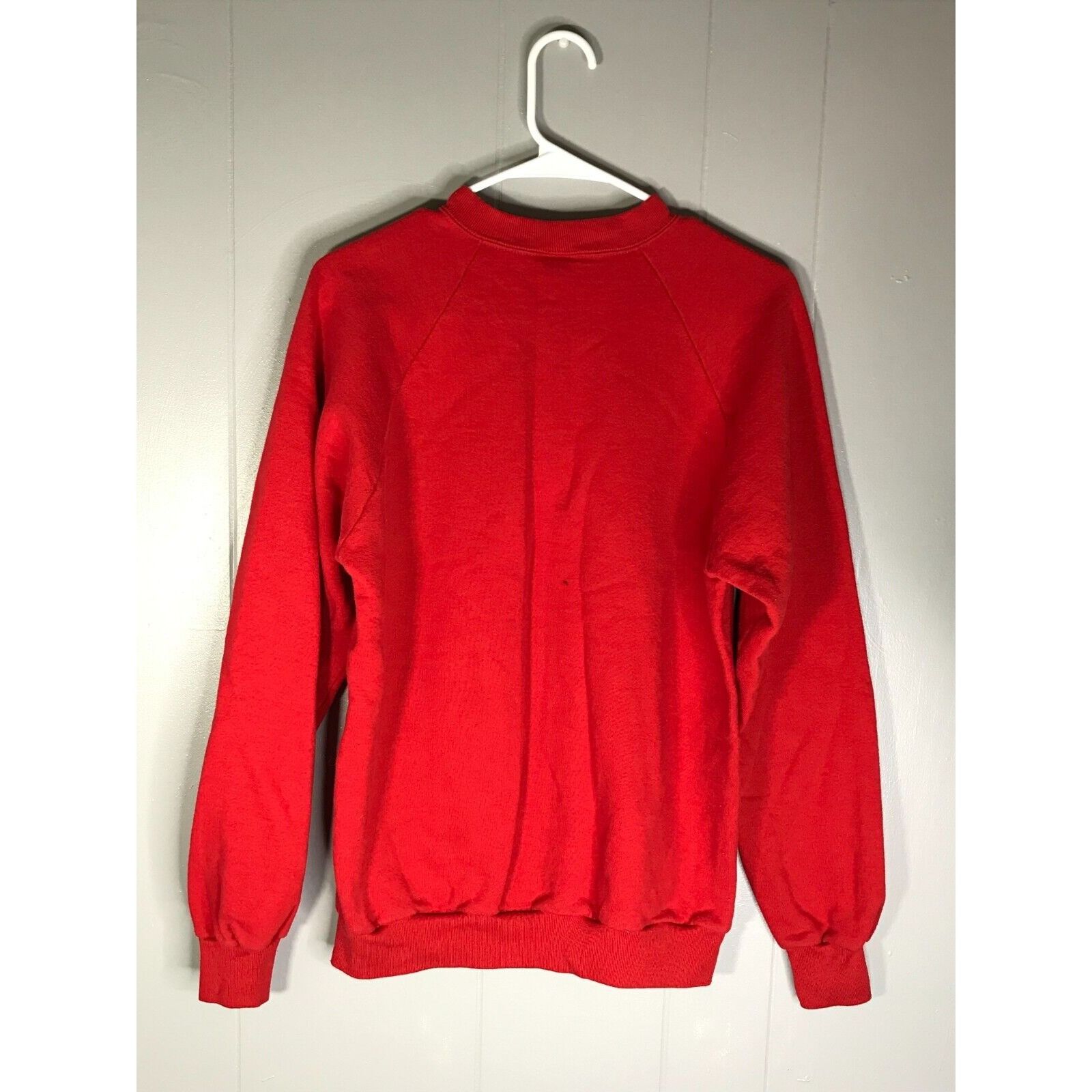 Jerzees Vintage 80's Jerzees Hunting Best Day Humor Tourist Red Swea Size US L / EU 52-54 / 3 - 2 Thumbnail