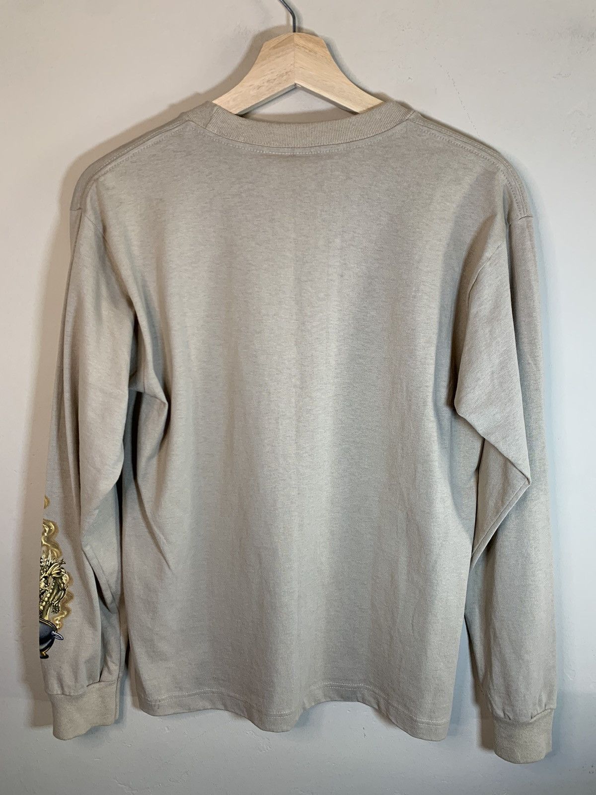 Vintage *RARE* Vintage Dragon Tiger Flames Art Y2K Long Sleeve Shirt Size US S / EU 44-46 / 1 - 4 Thumbnail