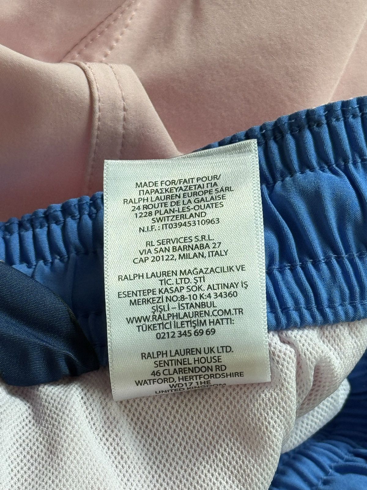 Polo Ralph Lauren Polo Ralph Lauren knit logo swim shorts Size US 34 / EU 50 - 15 Thumbnail