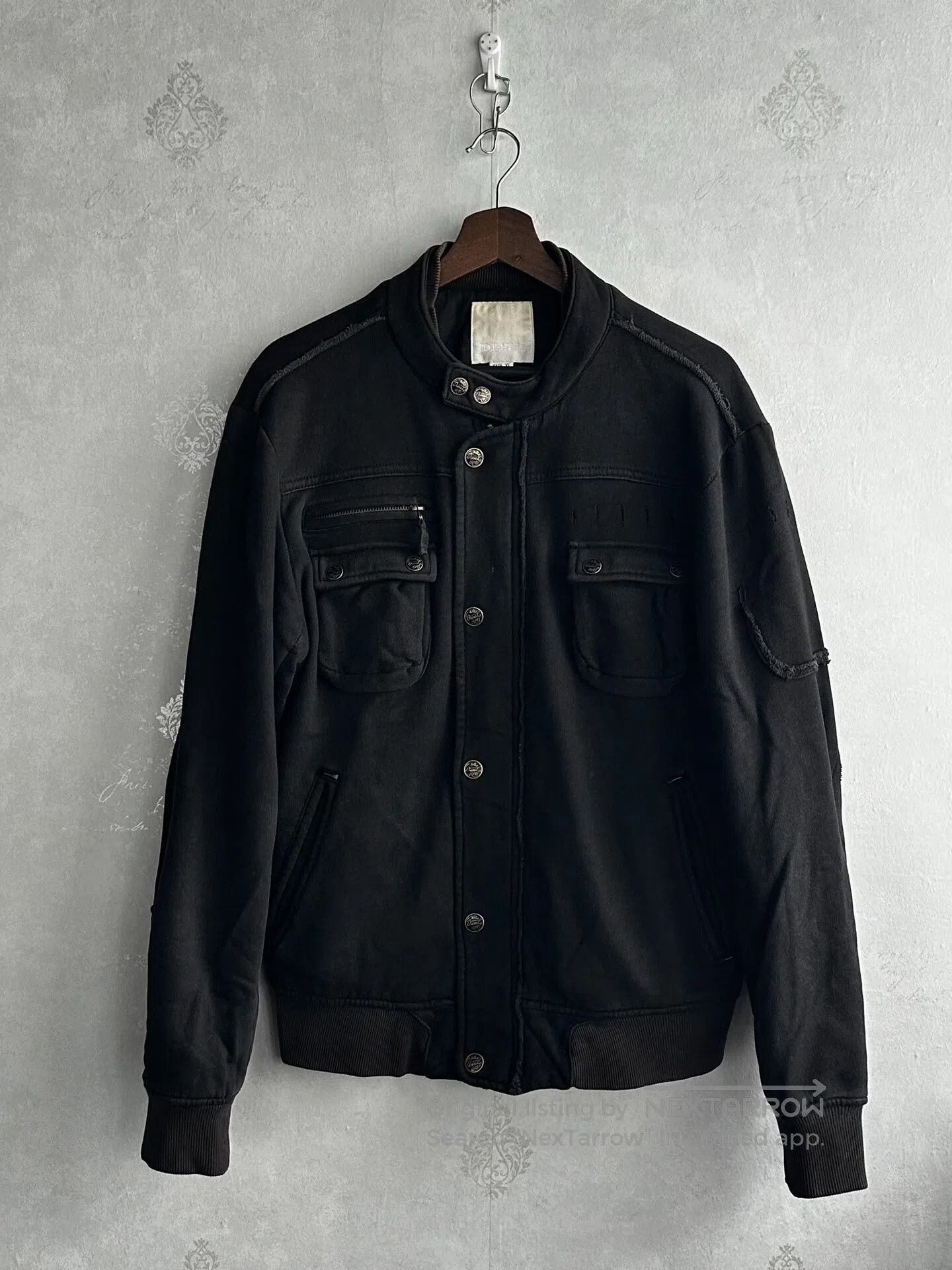 Diesel Diesel 00s Destruction Patch Jacket| Size US XL / EU 56 / 4 - 1 Thumbnail